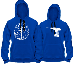 Парні толстовки Дриль і мозок