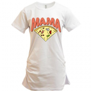 Подовжена футболка з піцою (Мама)
