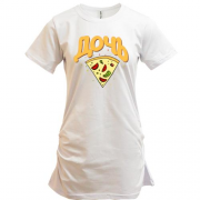 Подовжена футболка з піцою (Дочка)