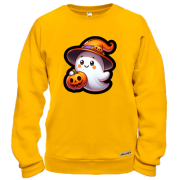 Свитшот Маленькое привидение с тыквой