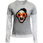 Комбінований лонгслів Жахаючий (2)