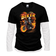 Комбінований лонгслів Fire Biker
