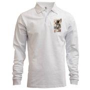 Лонгслів поло Євангеліон - давня гравюра