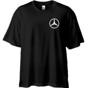 Футболка Oversize Mercedes (Вышивка)