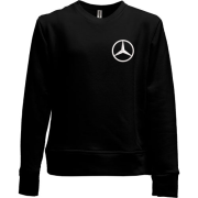 Детский свитшот без начеса Mercedes (Вышивка)