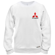 Свитшот с лого Mitsubishi (Вышивка)