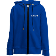 Детская худи на молнии KIA (Вышивка)