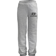 Детские трикотажные штаны Hyundai (Вышивка)