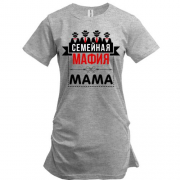 Подовжена футболка Сімейна мафія (мама)