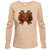 Лонгслів Оленя із бантом