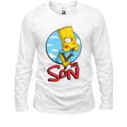 Чоловічий лонгслів The Son (Сімпсони)