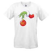 Футболка Грінч з кулькою NO