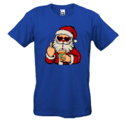 Футболка Санта з глінтвейном