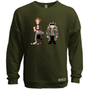 Свитшот без начеса Грабители Один Дома