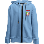 Дитяча худи на блискавці Grinch Mode ON-OFF