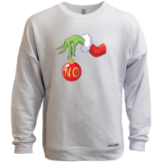 Свитшот без начеса Гринч с шариком NO