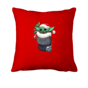 Подушка Новорічний Йода