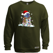 Світшот без начісу Новорічний дроїд R2-D2