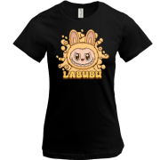 Футболка Labubu жовтий