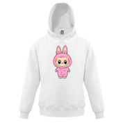 Дитяче худі Labubu рожевий