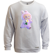 Свитшот без начеса Labubu розовый (2)