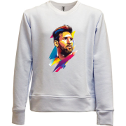 Детский свитшот без начеса Messi ART