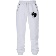 Штаны из футера без начеса с знаменитым кадром Мерилин Монро