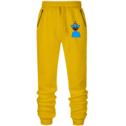 Штаны из футера без начеса "Хаги ваги в колпаке"