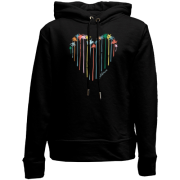 Дитячій худі без флісу Серце Пальми