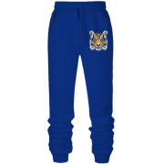 Штани з футера без начісу з левицею