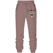 Штани з футера без начісу з тигром "Рик"