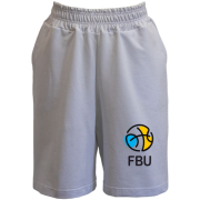 Шорти з лого федерації баскетболу України