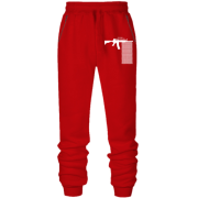 Штаны из футера без начеса "Життя триває"