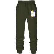 Штаны из футера без начеса Ukranian part of my blood (Украинская часть моей крови)