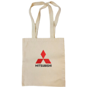 Сумка шоппер с лого Mitsubishi (Вышивка)