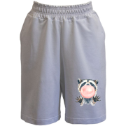 Шорты Енот со жвачкой