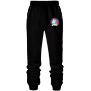 Штани з футера без начісу Baby unicorn blue