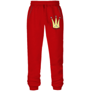 Штаны из футера без начеса Маленькая корона Великой Королевы
