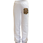 Детские штаны со львом с дредами