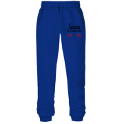 Штаны из футера без начеса с надписью "Галина всё решает сама"