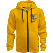 Худи на молнии с соколом и  гербом Украины