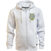 Худи на молнии с гербом Украины - #StandWithUkraine