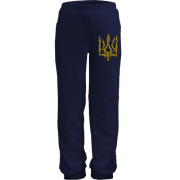 Дитячі штани з тризубом із колосся