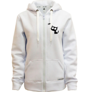 Худі на блискавці Кіт з павучком