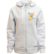 Худі на блискавці Букет із колосків