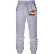 Штаны из футера без начеса с надписью "Режиссер"