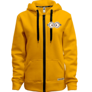 Худи на молнии Глаза миньона