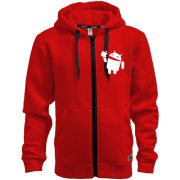 Худі на блискавці Apple VS Android.