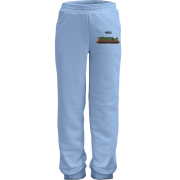 Дитячі штани з локомотивом потяга ЧМЭ3