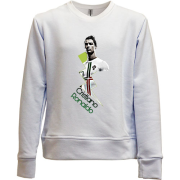 Дитячий світшот без начісу із Кріштіану Роналду